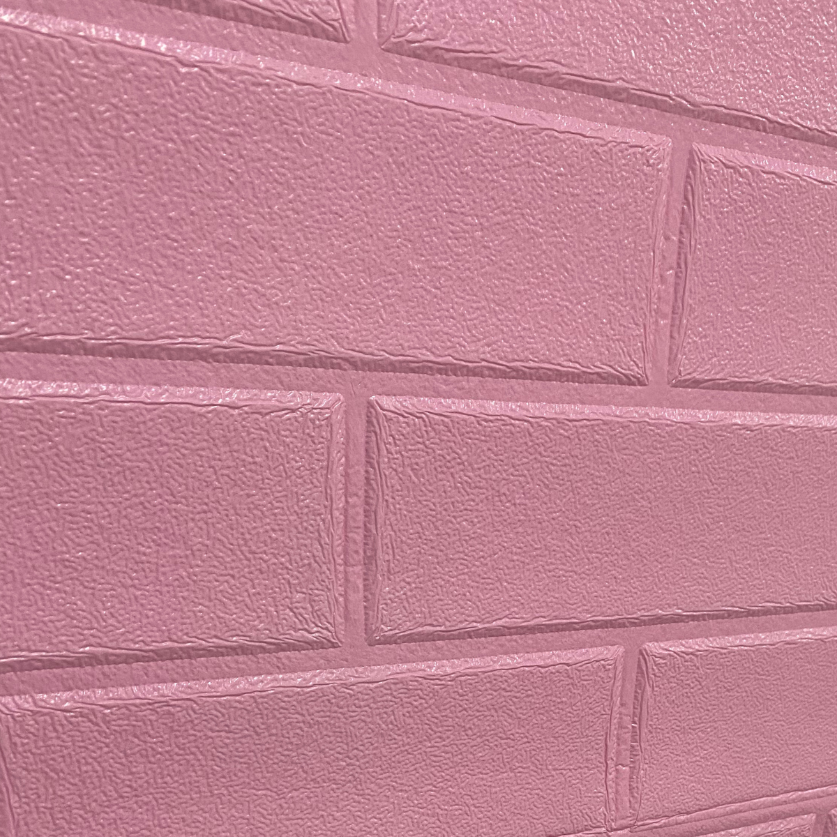Placa 3D Azulejo Rosa Liso 70×77 - Imagen 2