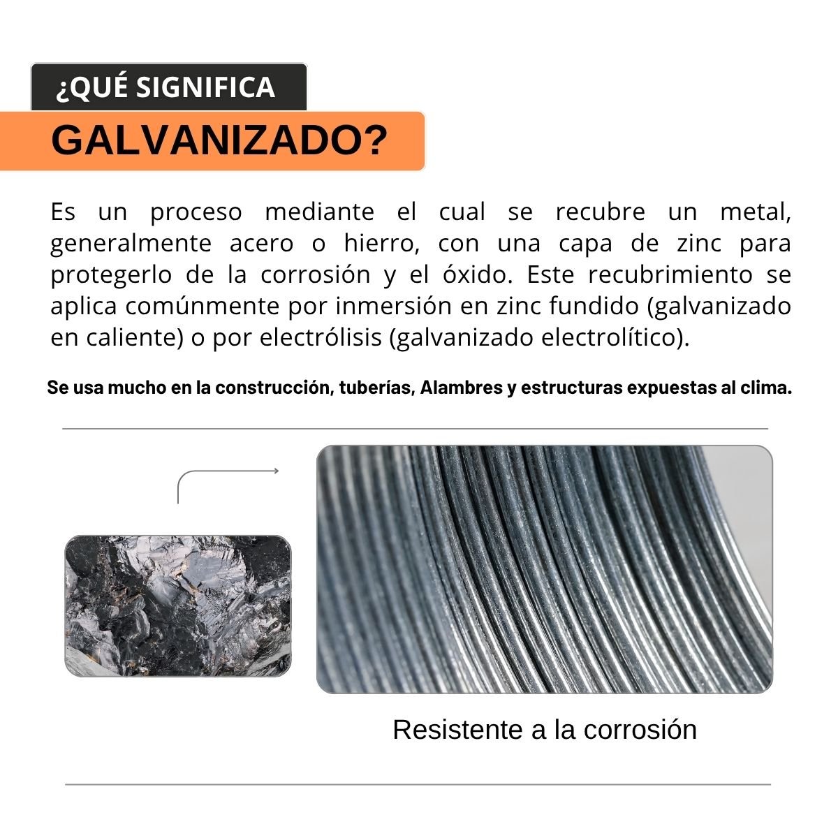 Alambre de Alta Resistencia 550 KGF calibre 13mm - Imagen 6