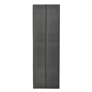 Placa Wall Panel Gris Gamuzado Autoadhesivo