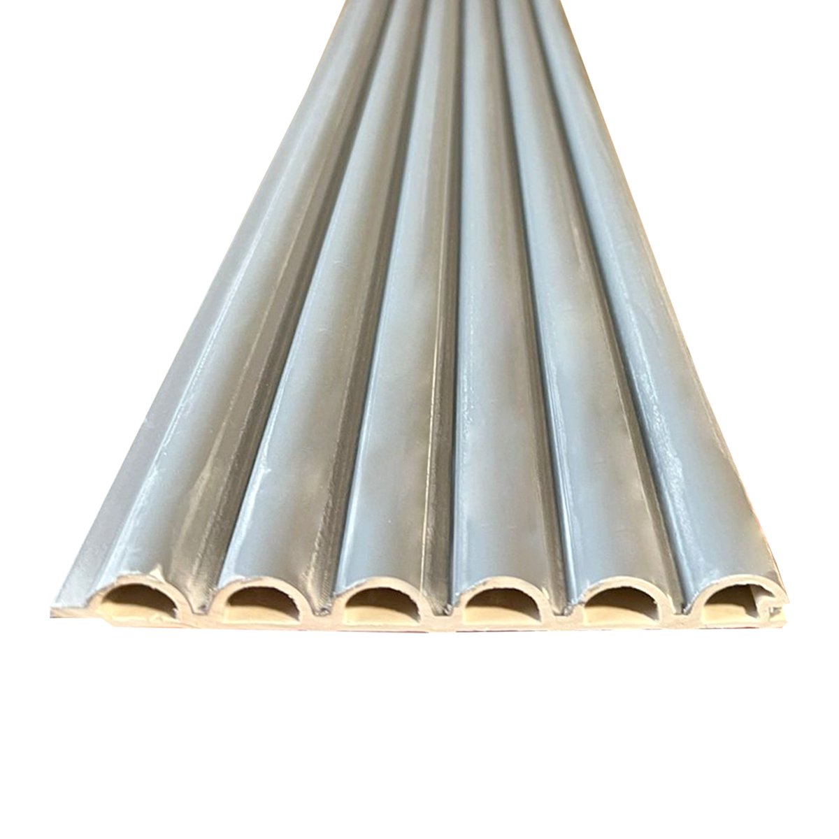 Wall Panel WPC Gris Curvo 2.70 - Imagen 2