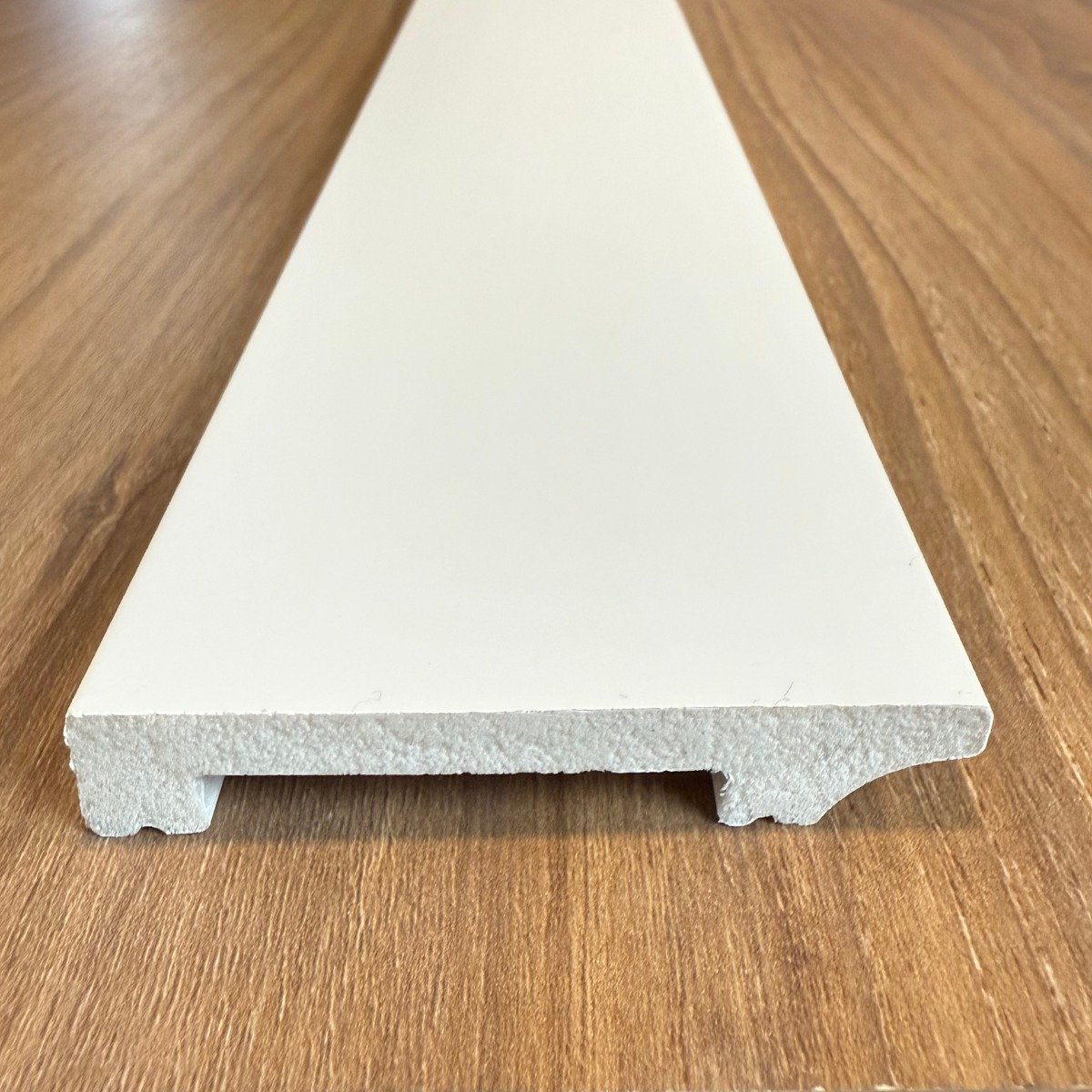 Zocalo Blanco Liso Recto 7,4cm - Imagen 2