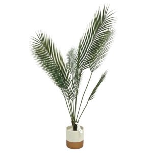 Planta Artificial Simil Palmera con Maceta